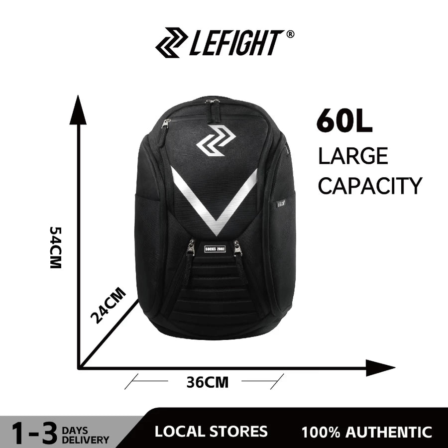 LEFIGHT CA-BE2109 Backpack Travel Large Capacity Dry Wet Separation Backpack For Men And Women's Basketball Fitness Training Backpack